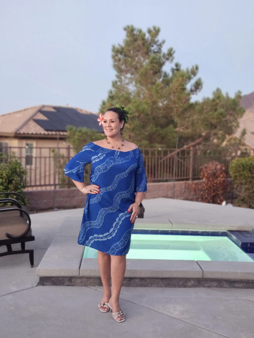 Blue Gloria Elei Dress